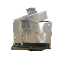 Pabrik Penggorengan Gas Langsung dari Pabrik, Penggorengan Gas Stainless Steel Komersial, Mudah Dioperasikan, untuk Gerobak Makanan, Kentang Goreng Iris