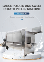 Hocheffiziente Kartoffelwasch-, Schäl- und Schneidemaschine Elektrischer Kartoffelschneider Kommerzieller Gemüsezerkleinerer