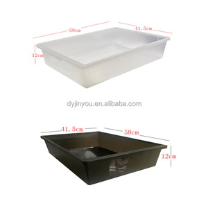 Venta al por mayor: Recipiente de cría de plástico negro de material PP para serpientes, pitones y bolas de pitón, 58*41.5*12cm, dedicado a <span class=keywords><strong>reptiles</strong></span>. - Product Image 2
