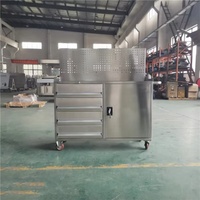 Station de travail modulaire robuste en acier inoxydable pour garage, établi et armoire à outils personnalisables 1075*515*1178MM, combinaison atelier