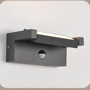 22 wát LED tường ánh sáng với cảm biến chuyển động IP65 không thấm nước vườn Patio Tường Ngoài Trời đèn có thể điều chỉnh xoay bảng điều chỉnh LED Tường sconce - Product Image 5