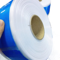 Conception imprimée de sac en plastique à roulement automatique pré-ouvert de taille personnalisée