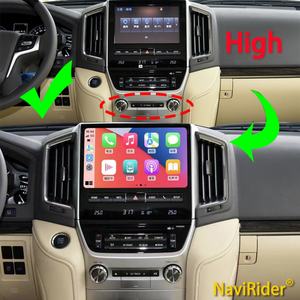 Autoradio multimédia 10 pouces Android 13 DSP Super Slim pour Land Cruiser LC200 2016-2022, Carplay, navigation GPS automatique - Product Image 5