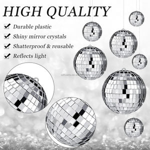Bola <span class=keywords><strong>de</strong></span> Discoteca con Luces para Escenario, Espejo, Fiesta, Festival, Celebración, Hecha a Medida, Gran Venta <span class=keywords><strong>de</strong></span> Año Nuevo, Navidad y Pascua - Product Image 6