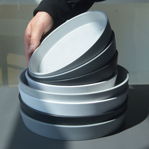 Vassoi Sottovaso in Plastica Durevole all'Ingrosso, Raccoglitore d'Acqua, Piatti Antigoccia Decorativi Impermeabili per <span class=keywords><strong>Piante</strong></span> da Interno - Product Image 3