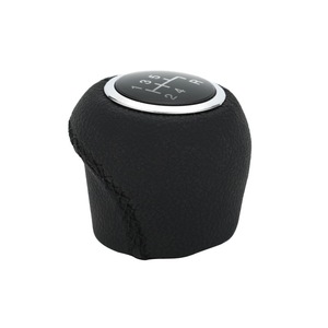 Fiat Leather 5-Speed Manual Gear <b>Shift</b> <b>Knob</b> Ergonomic Car Transmission Accessory - Product Image 2