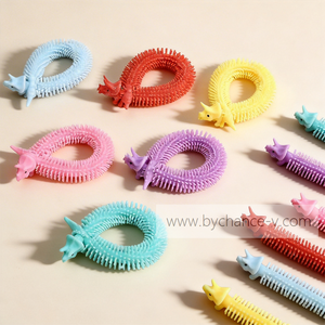 Jouet Tendance : Versatiles Jouets Anti-Stress en Forme de Chenille, Petit Cadeau pour Enfants et Adultes, Idéal pour les Fêtes, Remplissage de Sacs Cadeaux, Recharge pour Capsules et Œufs Surprise - Product Image 3