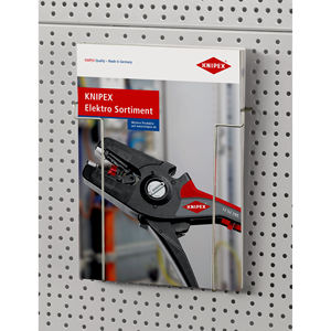 KNIPEX 00 19 36 Soporte para folletos para pared perforada 45 mm - Product Image 1