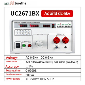 Huipu UC2670A Basınç Dayanım Test Cihazı: Yüksek Gerilim Makinesi Dielektrik Dayanım Testi - 5KV/10K - Product Image 6
