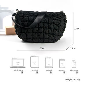 Nuevo diseño señoras gran rombo capacidad cuadrada bolso multifuncional moda todo fósforo bolso de hombro - Product Image 5