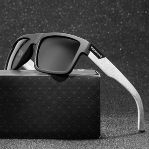 Occhiali da Uomo alla Moda con Visione Notturna Polarizzati per Guida all'Aperto Quadrati Antivento Sportivi - Product Image 2