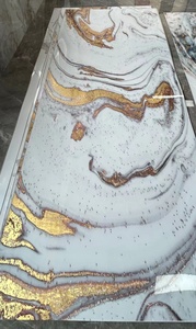 Hot bán chất lượng tốt 3D in ấn 1220*2440*3 mét <span class=keywords><strong>PVC</strong></span> đá cẩm thạch bảng điều khiển cho tường trang trí - Product Image 6