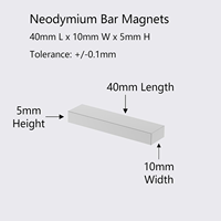 Aimant permanent rond en néodyme NdFeB N35-N52 super puissant StrongGauss pour machine