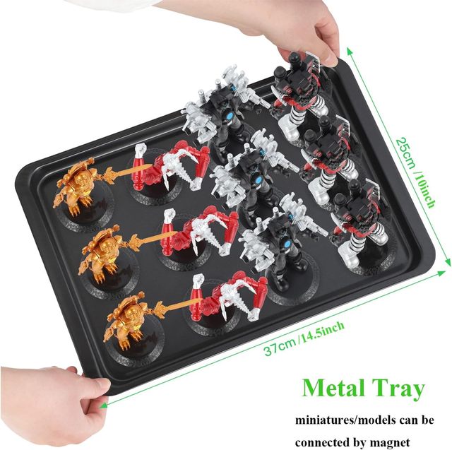 Metal Trays for Miniatures Storage Case