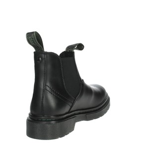 Stivaletti bassi da donna neri JL32532A Slip-On alti stivali da neve classici stile Chelsea plat in cotone plat PU per l'autunno/inverno - Product Image 3