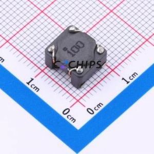 YLCM1006C-100T Common Mode Filter SMD,10x8.7mm RF ( Number of Channels: 2 )( Dielectric Strength: 600V )( Rated Current: 4A ) - Product Image 1