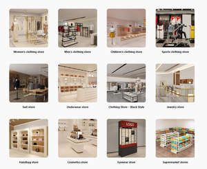 Vitrina de Exhibición de Joyería de Vidrio al por Mayor Directamente de Fábrica, Muebles de Tienda, Vitrina de Exhibición de Joyería - Product Image 2