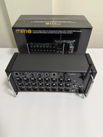 Console de mixage numérique à 18 canaux MR18, en métal, avec USB, XLR, Ethernet, pour système audio de scène, PA, DJ