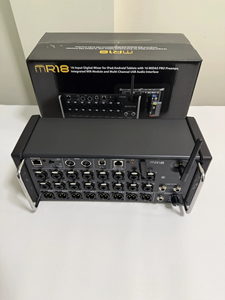Console de mixage numérique à 18 canaux MR18, en métal, avec USB, XLR, Ethernet, pour système audio de scène, PA, DJ - Product Image 6