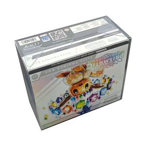 Pokemon Elite Huấn Luyện Viên Hộp Thẻ Bảo Vệ Trường Hợp PVC Nhựa Chống Bụi Hiển Thị Showcase Có Thể Gập Lại Lưu Trữ Hộp PTcg Compliant - Product Image 3