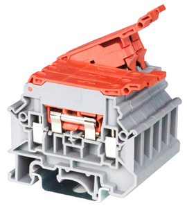 5*20 Din Rail Mounted Box Screw Fuse Terminal Block