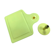 Étiquettes d'oreille intelligentes pour animaux avec code QR RFID UHF longue portée pour moutons et porcs