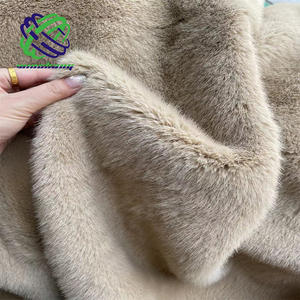Tessuto di alta qualità in vendita calda Russia realizzato in pelliccia di visone sintetico poliestere acrilico - Product Image 2