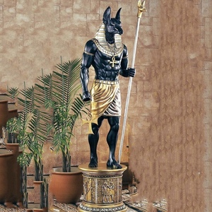 Tùy chỉnh-kích thước ngoài trời bức tượng bằng đồng Ai Cập văn hóa kim loại điêu khắc khắc Khắc Trung Quốc năm mới trang trí linh vật tùy chỉnh màu sắc - Product Image 2