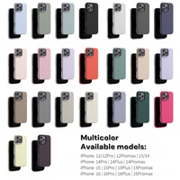 Coque de téléphone en silicone liquide en gros pour iPhone 16, toucher doux, protection anti-rayures, antichoc, couverture intégrale