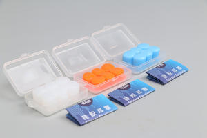 Bouchon d'oreille en silicone réutilisable à bas prix Réduction du bruit Protection auditive pour la natation - Product Image 6