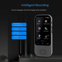 Traducteur Multilingue Portable S80 Traduction Vocale Instantanée pour Voyages & Réunions Interprète Hors Ligne Précis