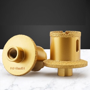 Broca de núcleo de diamante <span class=keywords><strong>PEX</strong></span> de 40-60mm, abridor de sierra de agujero de mármol para lavabo, escariador de maceta, abridor de lavabo, escariador - Product Image 1