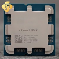Processeur CPU Série 9000 en Gros R9 9600X 9700X 9800X 9900X 9950X 8 Cœurs 16 Threads Socket AM5