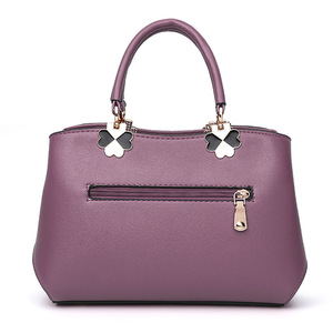 Bolsos de Mano de Cuero PU para Mujer, Bolsos de Hombro con Asa de Color Combinado, Bolsillos Interiores con Cremallera - Product Image 2