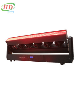 Dj Lights 3 in1 Moving Head LED-Laser beleuchtung Dmx Control 6 Head Beam Laser Strobe Dot Matrix Festzelt Moving Light - Product Image 3