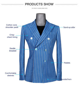 <span class=keywords><strong>Outlet</strong></span> di fabbrica abbigliamento alla moda blazer doppiopetto <span class=keywords><strong>abiti</strong></span> <span class=keywords><strong>da</strong></span> lavoro formali <span class=keywords><strong>da</strong></span> donna - Product Image 4