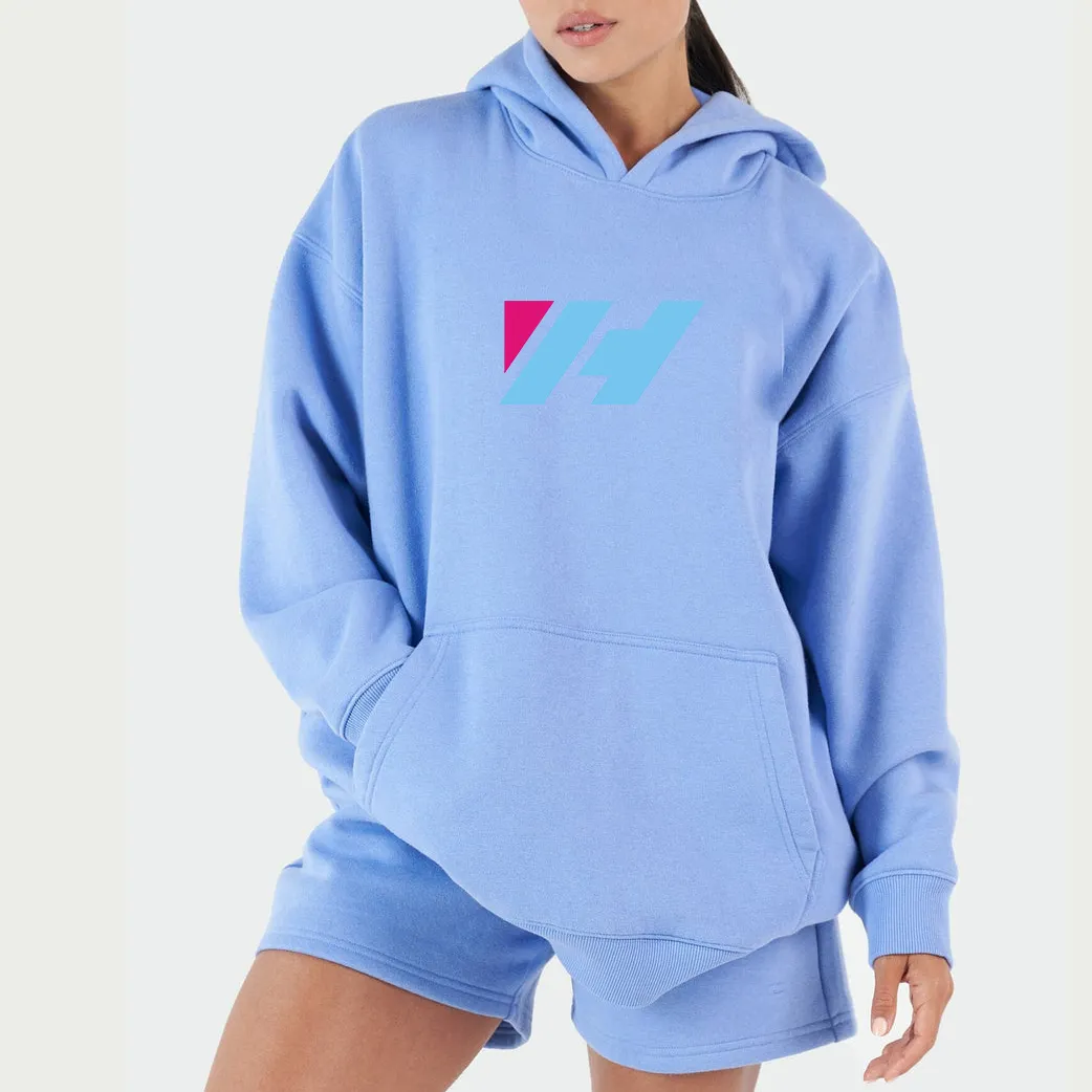 high quality custom oversized hoodies 600gsm distressed embroidered hoodies