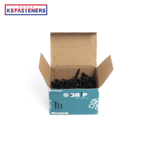 Tornillos para Paneles de Yeso, Tornillos Negros, Fabricante de Tornillos, 3.5X25mm 6X1\", Rosca Fina y Gruesa, Tornillos Autorroscantes para Paneles de Yeso - Product Image 1