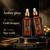 Huile de massage pour le corps, huile de rose 100% pure pressée, contrôle du sébum, pour spa et Gua Sha
