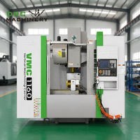 Centre d'usinage vertical CNC haute vitesse VMC1160 3/4/5 axes, moteur à broche unique, système Fanuc/GSK, fabrication de moules et de pièces automobiles