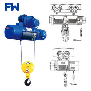 Konstruksi Portabel Peralatan Pengangkat Crane 3.5 Ton Mini Electric <span class=keywords><strong>Hoist</strong></span> - Product Image 3