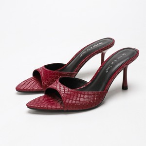Sandales d'été de luxe pour femmes à talons aiguilles, motif poisson, collection « Designer on Feet & in love », à bout ouvert, talon de 6-8 cm - Product Image 1