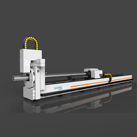 Machine de découpe laser fibre CNC automatique pour tubes carrés en acier doux de 20 mm de diamètre, longueur 6 m, puissance 1KW-3000W, garantie 3 ans
