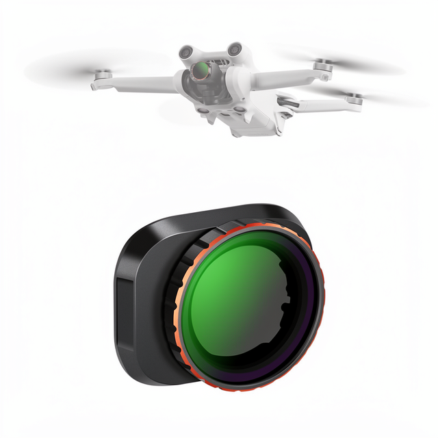 NEEWER Variable ND2-32 Filter for Mini 3 Pro 1-5 Stops Snap Multicoated HD Optical Glass Aluminum Slim Drone Accessories