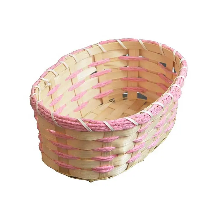 Натуральная плетеная Сеста, Современная Рождественская бамбуковая упаковка оптом из ротанга, плетеная коробка, подарочные корзины для хранения
