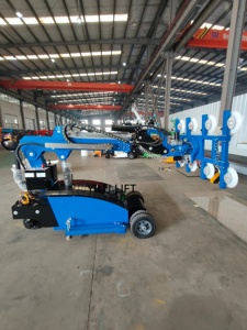 Elektrische mobiele trolley glazen vacuümheffer <span class=keywords><strong>robot</strong></span> voor marmeren platen (800KG - 1000KG) - Product Image 2