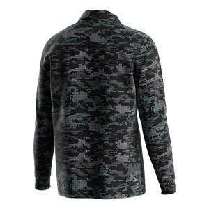Hochleistungs-Polos hirt für Herren mit Viertel reiß verschluss Leichter Stretch stoff für Sport-und Freizeit kleidung - Product Image 4