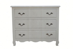W5920 Pháp Tỉnh Phong Cách Rắn Gỗ Sồi/Gỗ Bạch Dương Tự Chọn Và Hutch Sideboard - Product Image 4