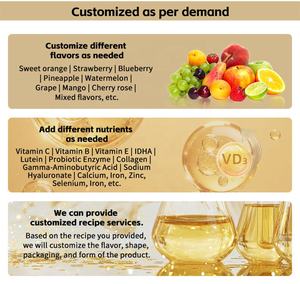 Oem Hangover suplemen konsumsi permen Anti alkohol mendukung Liver usus besar pembersih Detox Gummies - Product Image 3