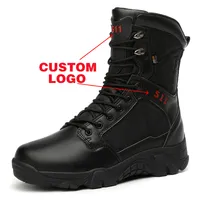 Stivali da combattimento della polizia dell'esercito di nuovo stile per il 2022 la migliore vendita all'ingrosso scarpe da trekking stringate stivali da Commando